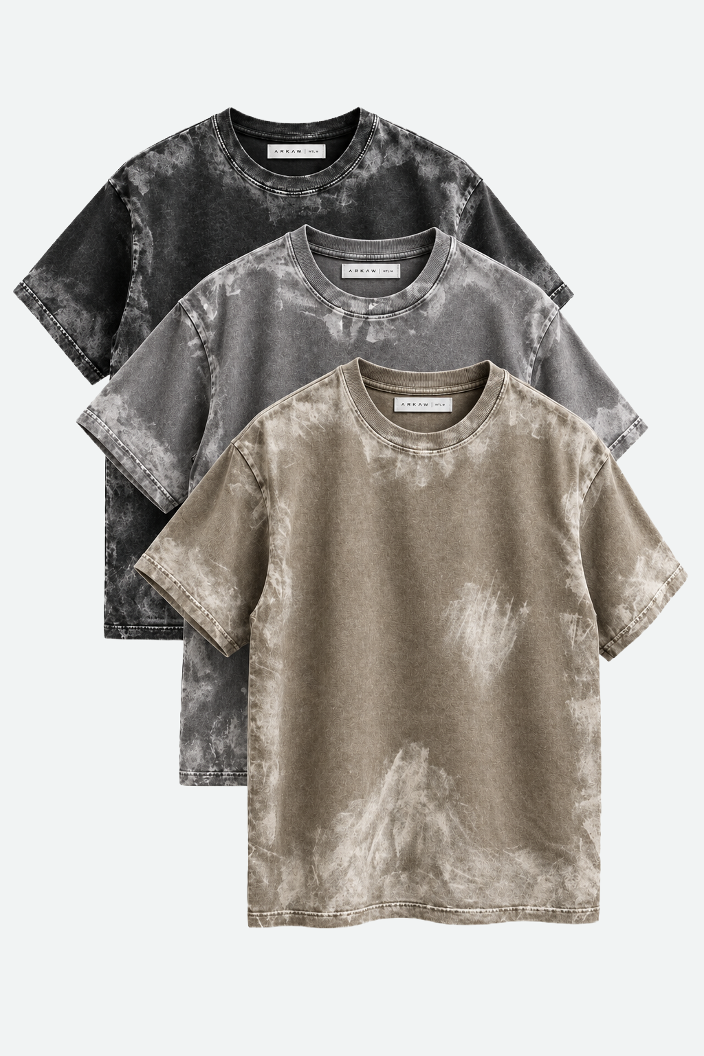 3-Pack American Heritage Heavyweight Washed Tees