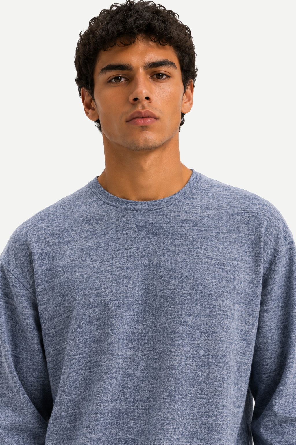 Heavyweight Textured Long Sleeve Tee
