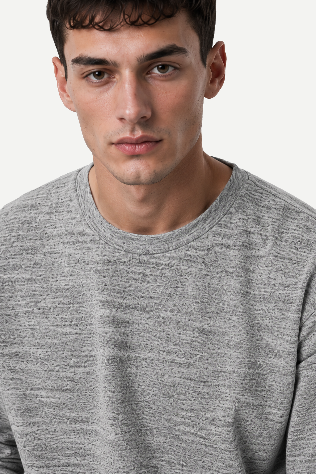 Heavyweight Textured Long Sleeve Tee